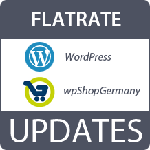 Update Flatrate für WordPress und wpShopGermany